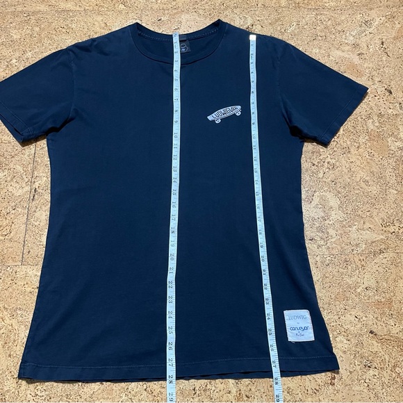 Ludwig Van X Vault By Vans Deadstock Canvas Project T-Shirt in Black Sz L - Picture 12 of 14